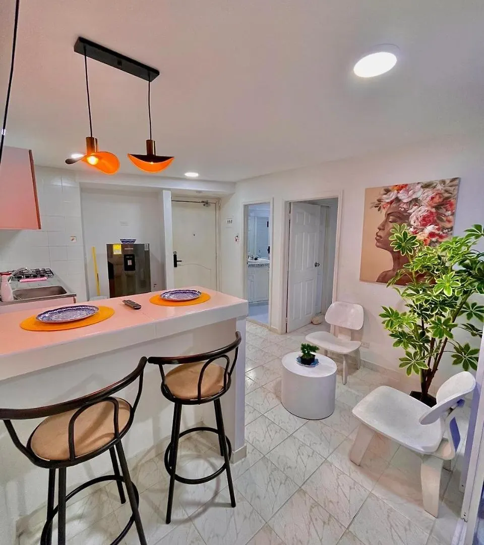 Apartman Hermoso Apartamento En El Laguito Bocagrande Cartagena De Indias Kolumbia