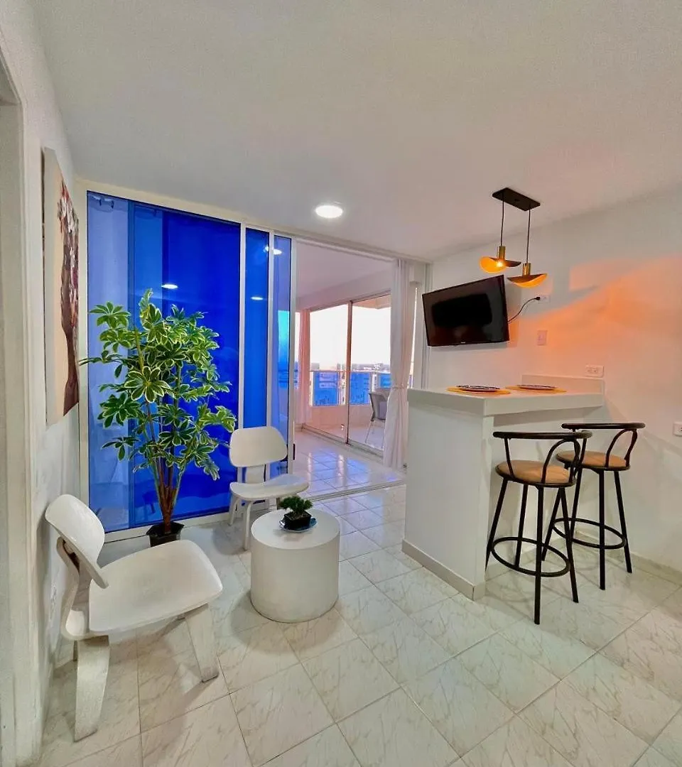 Hermoso Apartamento En El Laguito Bocagrande Cartagena De Indias 0*,